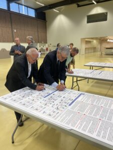 Signature M. Gauthier et M. Jacob