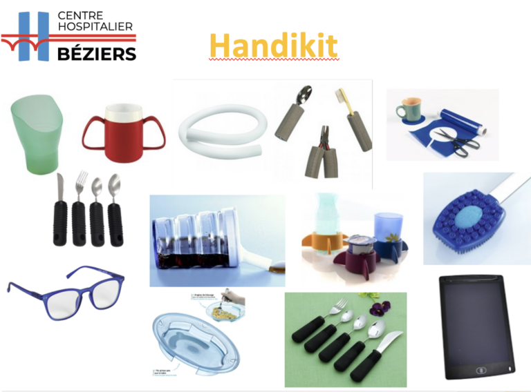 Handikit au centre hospitalier de Béziers